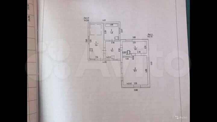 Дом 100 м² на участке 4 сот.