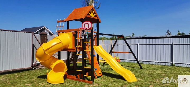 Детская площадка с гарантией 1 год