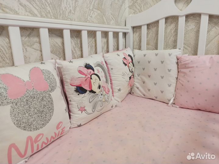 Бортики в детскую кроватку