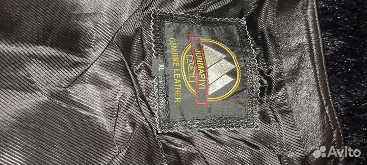 Жилетка кожаная мужская