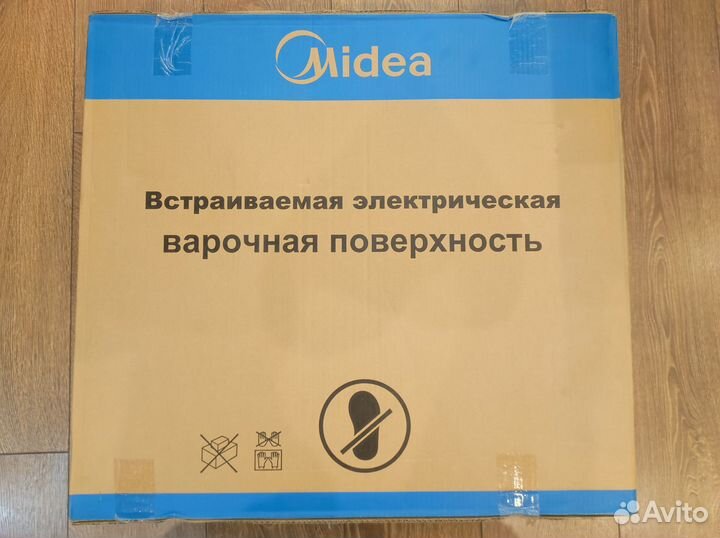 Варочная индукционная панель midea MIH65700F,новая