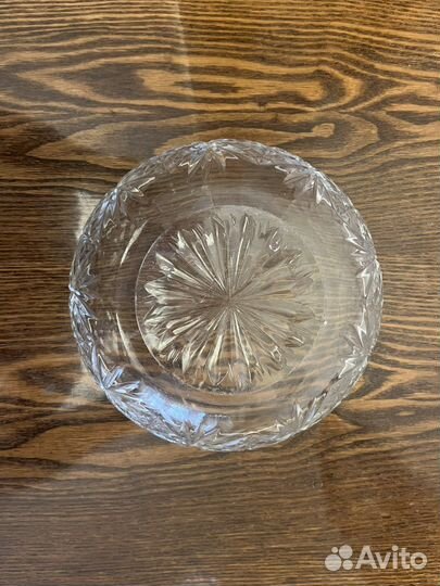 Салатник хрустальный СССР