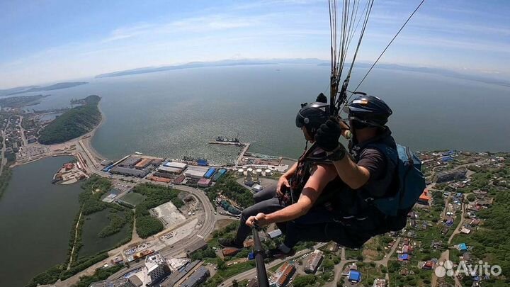 Полет на параплане