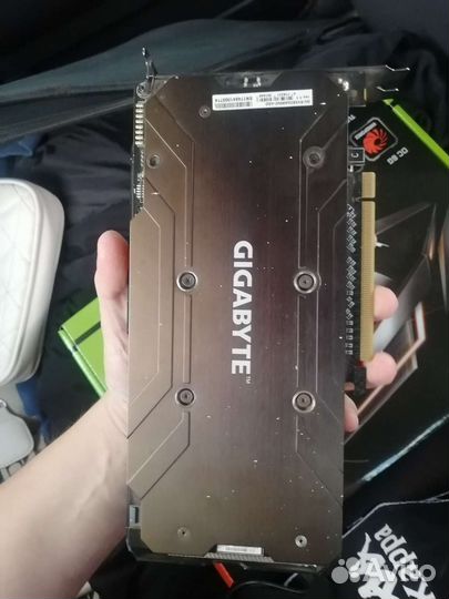 Видеокарта rx580 4gb