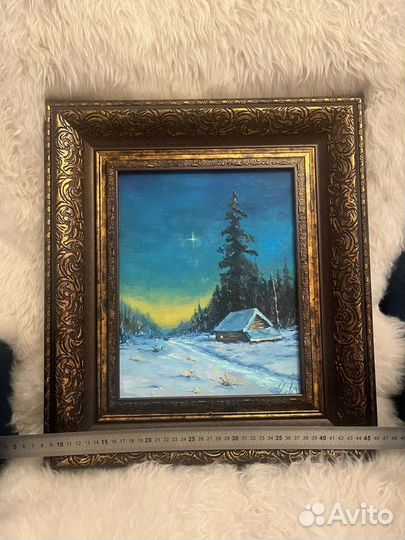 Картина маслом на холсте высокого качества пейзаж