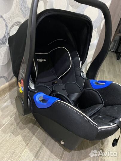 Детская автолюлька автокресло 0+