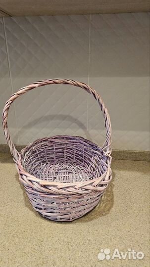 Корзина плетеная