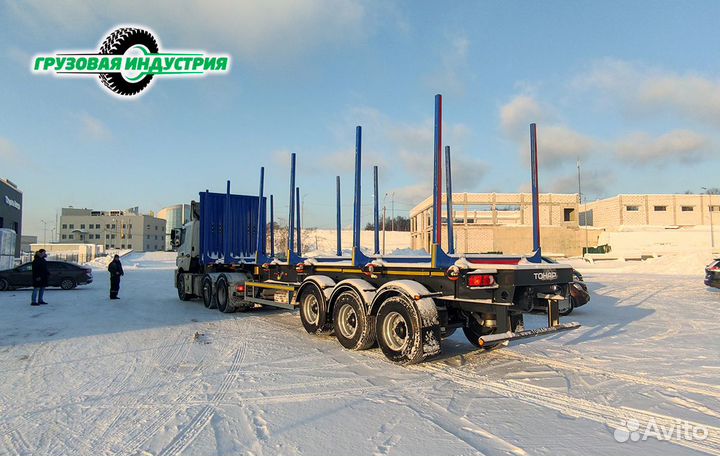 Полуприцеп лесовоз (сортиментовоз) Тонар L3 (9445), 2023