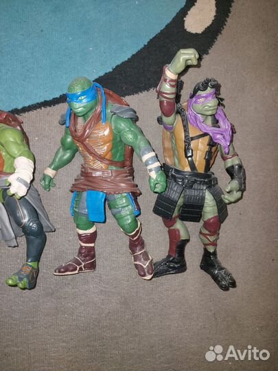Большие игрушки черепашки ниндзя