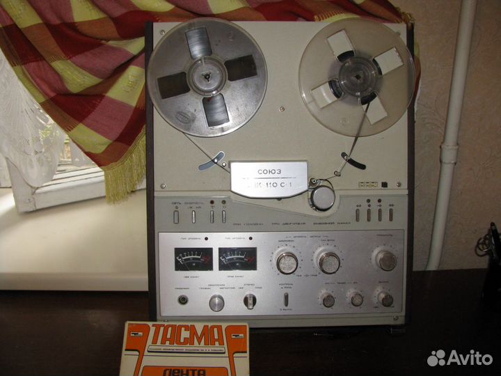 Катушечный магнитофон союз