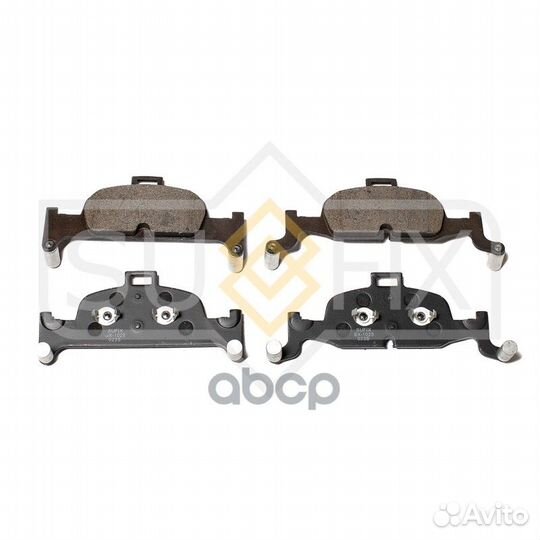 Дисковые тормозные колодки зад прав/лев SX1