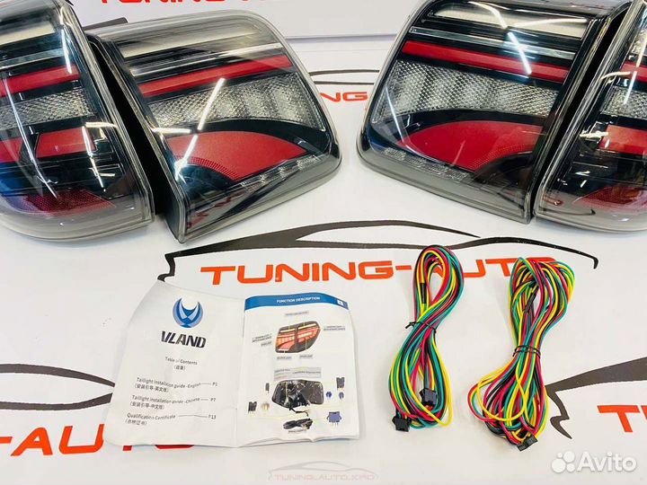 Стоп - сигналы Nissan Patrol 62 тюнинг LED I5693