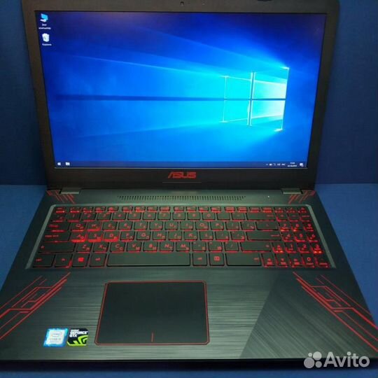 Asus 15.6 i5-8250U 4яд8пт GTX1050 6Gb SSD128 500Gb