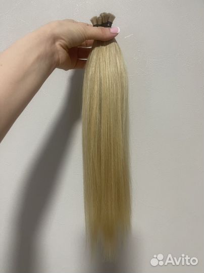 Волосы для наращивания блонд