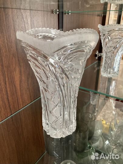 Вазы салатницы советский хрусталь СССР