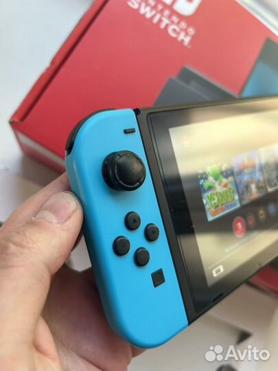 Nintendo Switch v2 512gb Прошитая + Игры