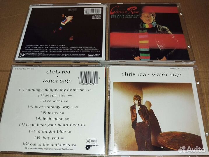 Chris Rea - фирменные CD