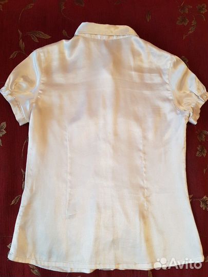 Рубашка белая детская для девочки