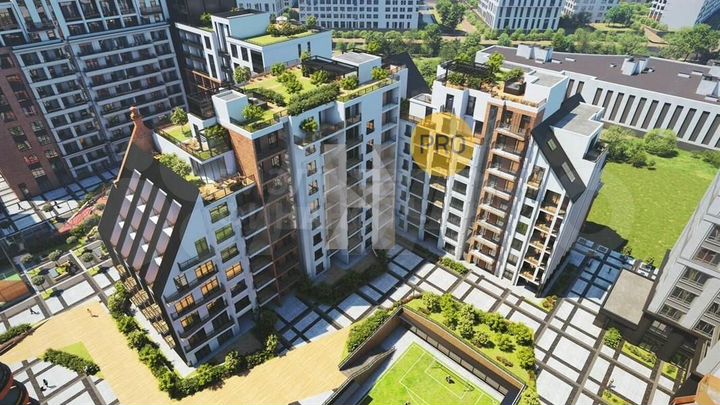 2-к. квартира, 93,7 м², 11/14 эт.