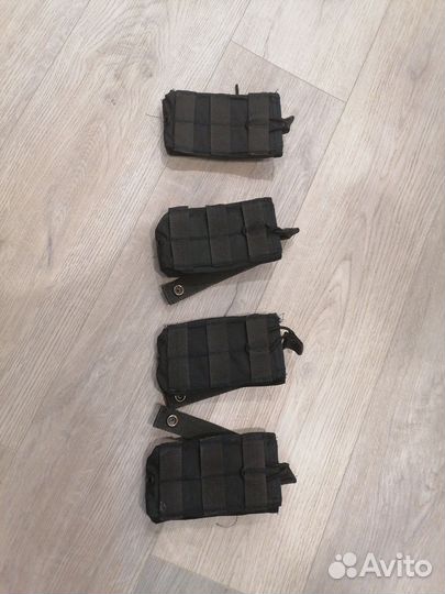 Подсумки под магазины ак черные