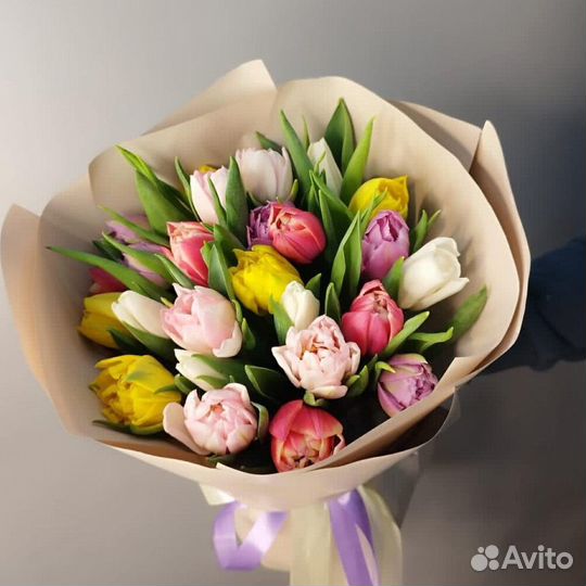 Букет из тюльпанов