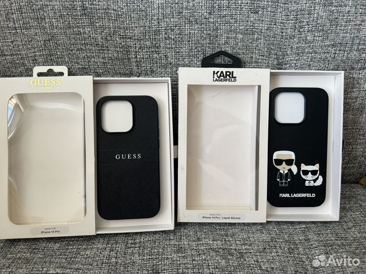 Чехол на iPhone 14 pro guess karl lagerfeld