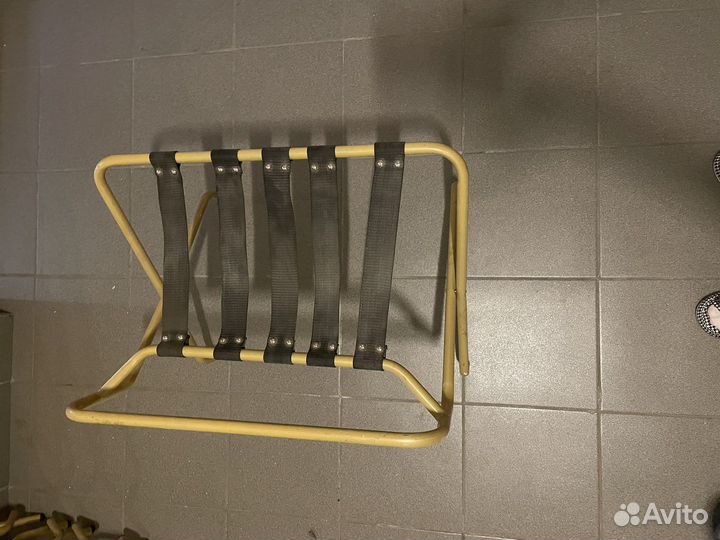 Стул складной с сидушками для пикника