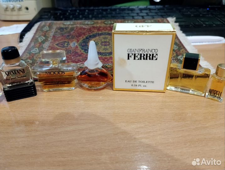 Духи винтаж миниатюры редкие в коллекцию