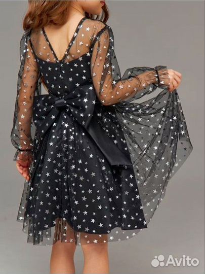 Нарядное платье для девочки 98 104