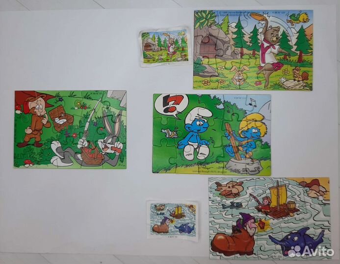 Пазлы из киндера