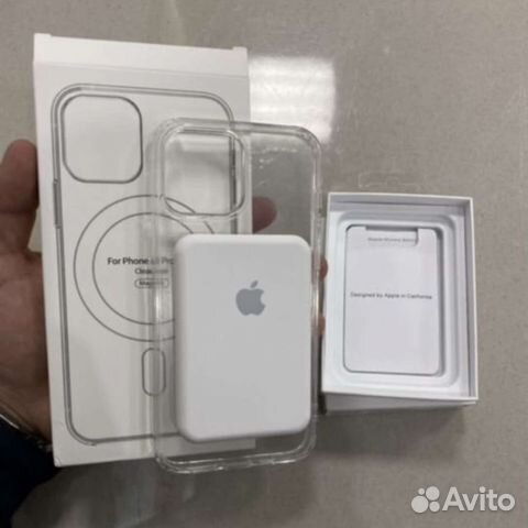 Apple iPhone Battery Pack MagSafe + Чехол