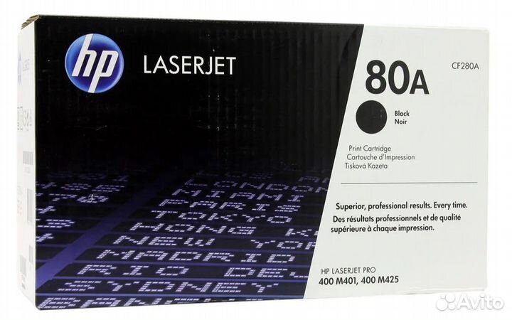 Картридж для принтеров HP 80A (CF280A)