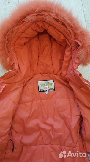 Зимний костюм для девочки 