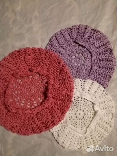 Берет из хлопка