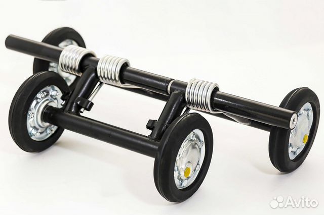 Тележка 500мм мотобуксировщика(4 пружины)