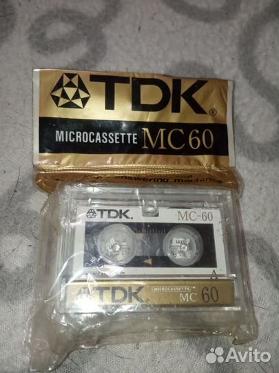 Микро аудиокассета TDK MC60