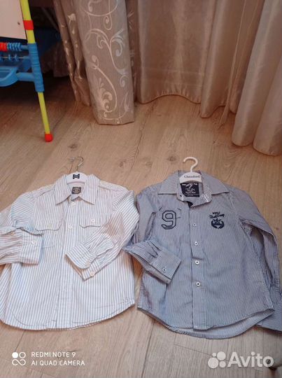 Рубашки на мальчика 110