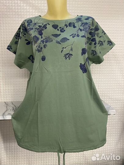 Женские футболки 48-50-52-54