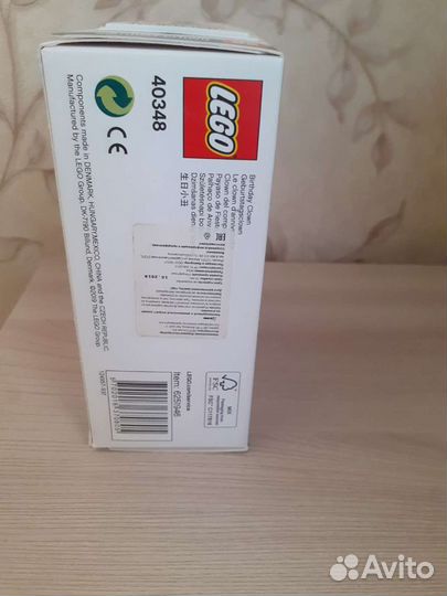 Lego сувенирный набор клоун на день рождения