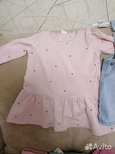 Комплект вещей для девочки hm 86-92