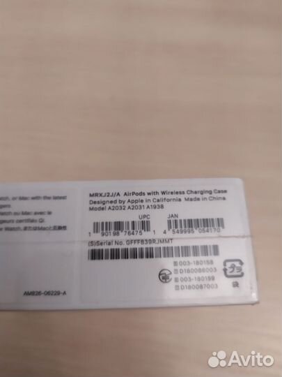 Наушники Apple Air Pods 2 оригинал