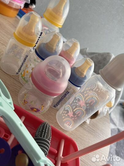 Стерилизатор, бутылочки, соски, молокоотсос