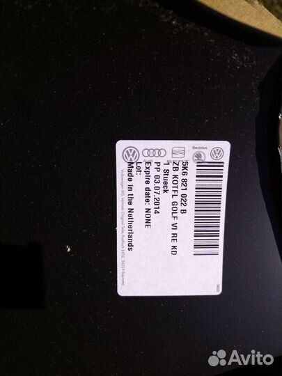 Крыло переднее правое на volkswagen golf 6