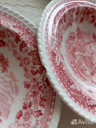 Две тарелки винтаж Англия