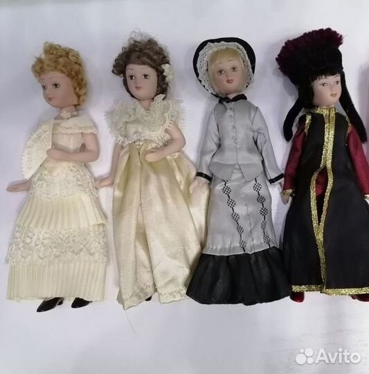 Куклы дамы эпохи деагостини