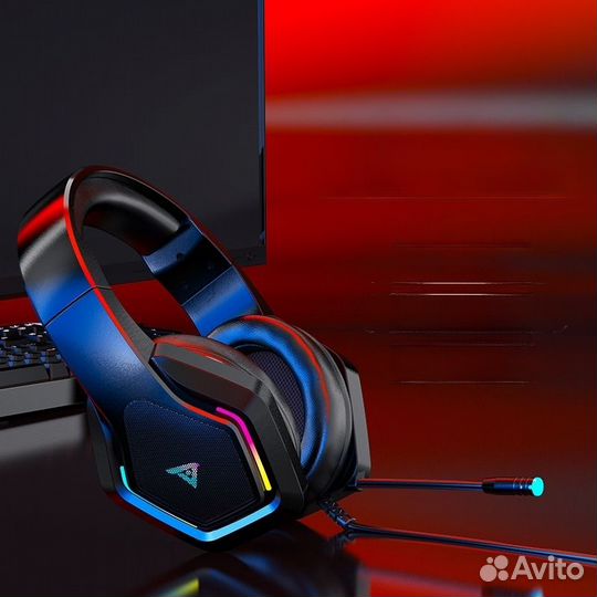 Игровые наушники с микрофоном