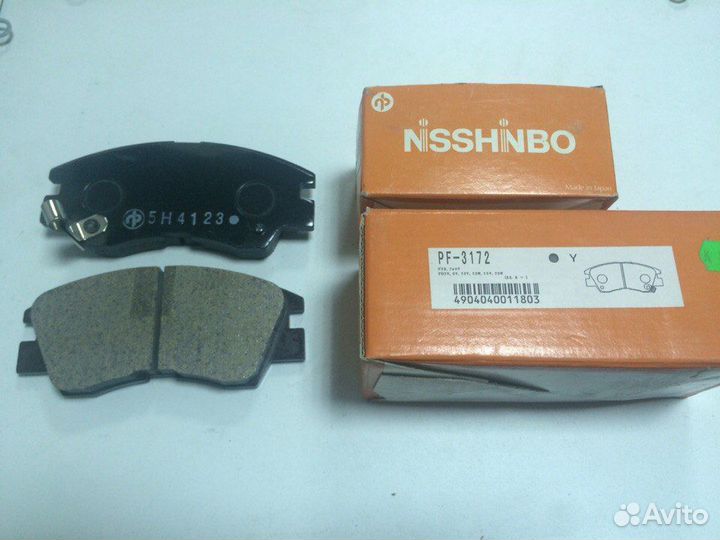 Колодка Тормозная nisshinbo PF-3172 Mitsubishi