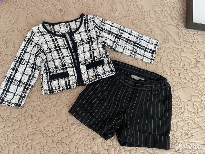 Жакет и шорты для девочки