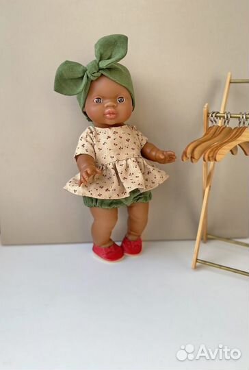 Наборы одежды 3 предмета для кукол/пупсов 32-38см