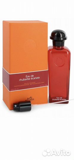 Eau DE Rhubarbe Ecarlate Hermès, 100 ml